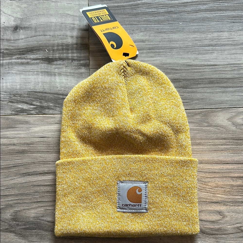 3/$25 ITEM - CARHARTT Yellow Knit Beanie